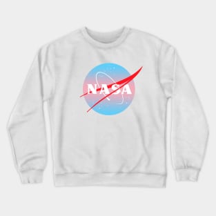 Subtle Trans NASA Crewneck Sweatshirt